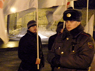 Акция оппозиции против массовой фальсификации выборов. Волгоград, 5 марта 2012 г. Фото Татьяны Филимоновой для "Кавказского узла" 