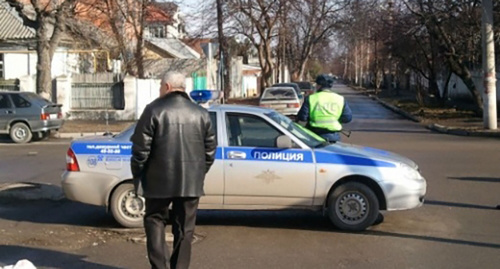 Полицейский наряд в Пятигорске. Фото http://www.skfo.ru/news/2013/09/18/Policeyskie_Pyatigorska_nashli_poteryavshegosya_malchika/