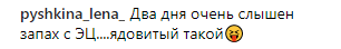 Скриншот комментария о дурном запахе с "Электроцинка", https://www.instagram.com/p/Bw7PIblFJp6/?utm_source=ig_embed