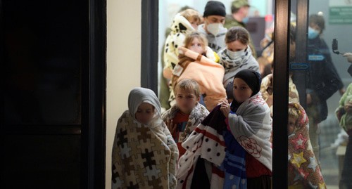 Возвращенные из Сирии дети. 13.11.2020. Фото пресс-службы омбудсмена РФ http://deti.gov.ru/articles/news/anna-kuznecova-vernula-iz-sirii-na-rodinu-31-rossijskogo-rebyonka