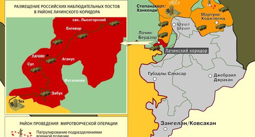 Лачинский коридор: карта размещения российских миротворцев, https://www-kavkaz--uzel-eu.ceno.life/articles/356450/