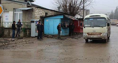 Налажена транспортная связь города Аскерана  со столицей  Степанакертом. Аскеранский район.Нагорный Карабах. 25декабря 2020 г. Фото Алвард Григорян для "Кавказского узла"