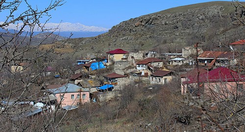 Село Мхитарашен в Аскеранском районе Нагорного Карабаха. Фото Алвард Григорян для "Кавказского узла"