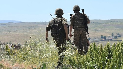 Армянские военнослужащие. Август 2021 года. Фото пресс-службы Минобороны Армении. https://mil.am/ru/news/9784